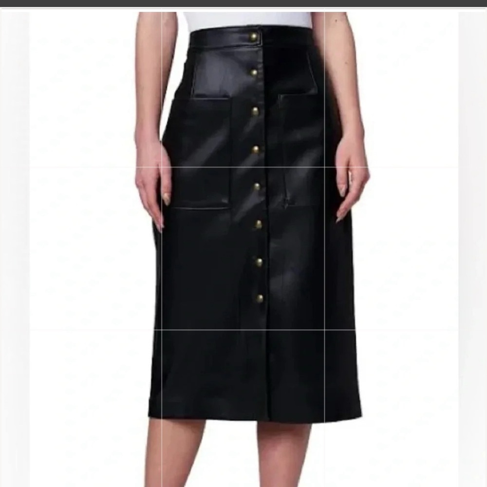 NWT BlankNYC vegan pleather skirt 29